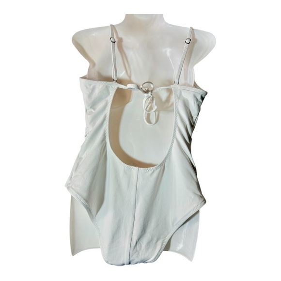 BECCA By Rebecca Virtue Muse White One Piece Swimsuit - Picture 4 of 8